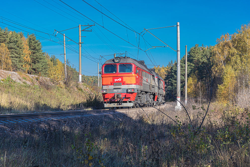 Московская область, БМО, тепловозы, электровозы, ЭД2Т, Манихино, Акулово